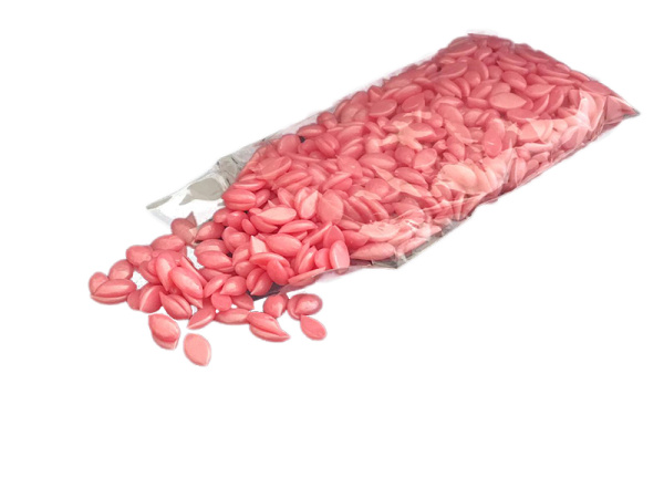 Воск горячий пленочный в гранулах Top Formula Pink Pearl розовый жемчуг 100 гр.  ITALWAX