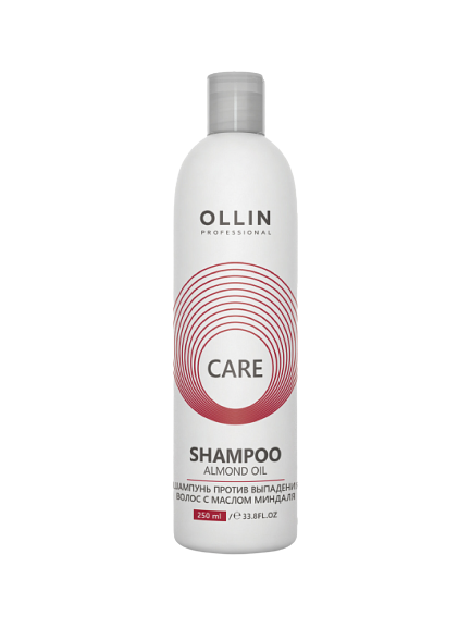 Шампунь против выпадения волос с маслом миндаля Almond Oil Shampoo 250мл OLLIN CARE