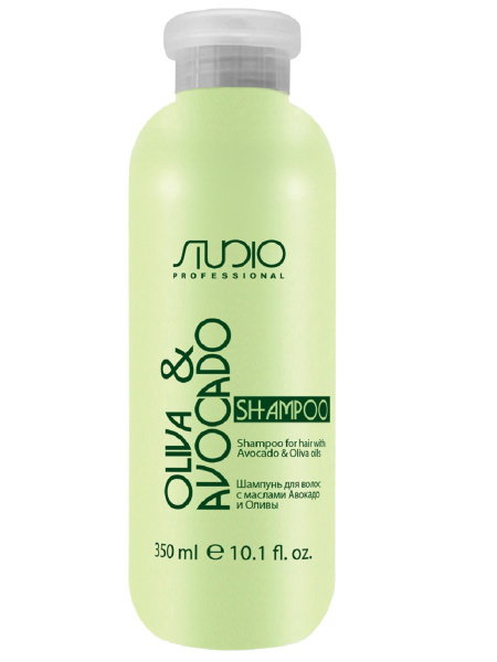 Шампунь для волос с маслами Авокадо и Оливы линии Studio Professional, 350 мл