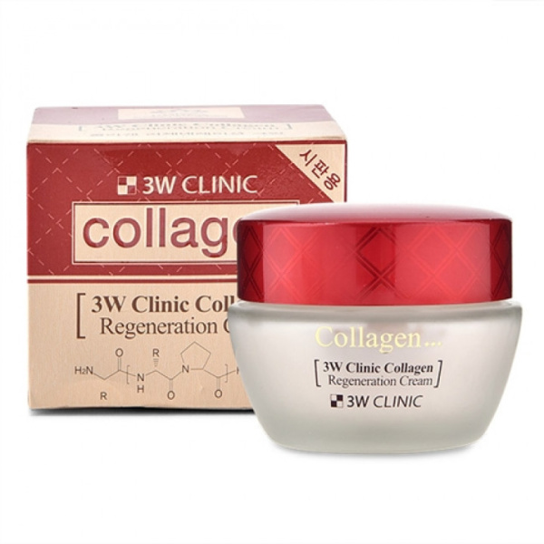 Крем для лица Collagen Regeneration Cream 60 мл 3W Clinic