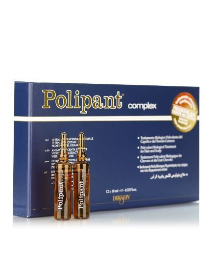 Ампульное средство против выпадения волос Polipant complex 12x10 мл Dikson